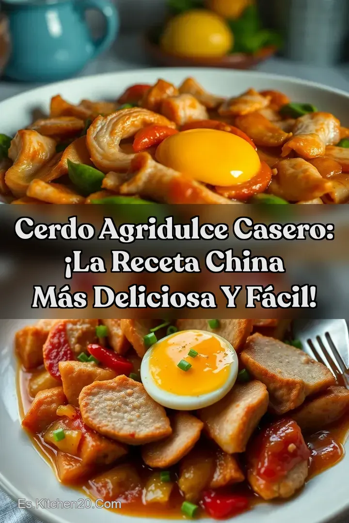 Cerdo Agridulce Casero: &iexcl;La Receta China M&aacute;s Deliciosa y F&aacute;cil!