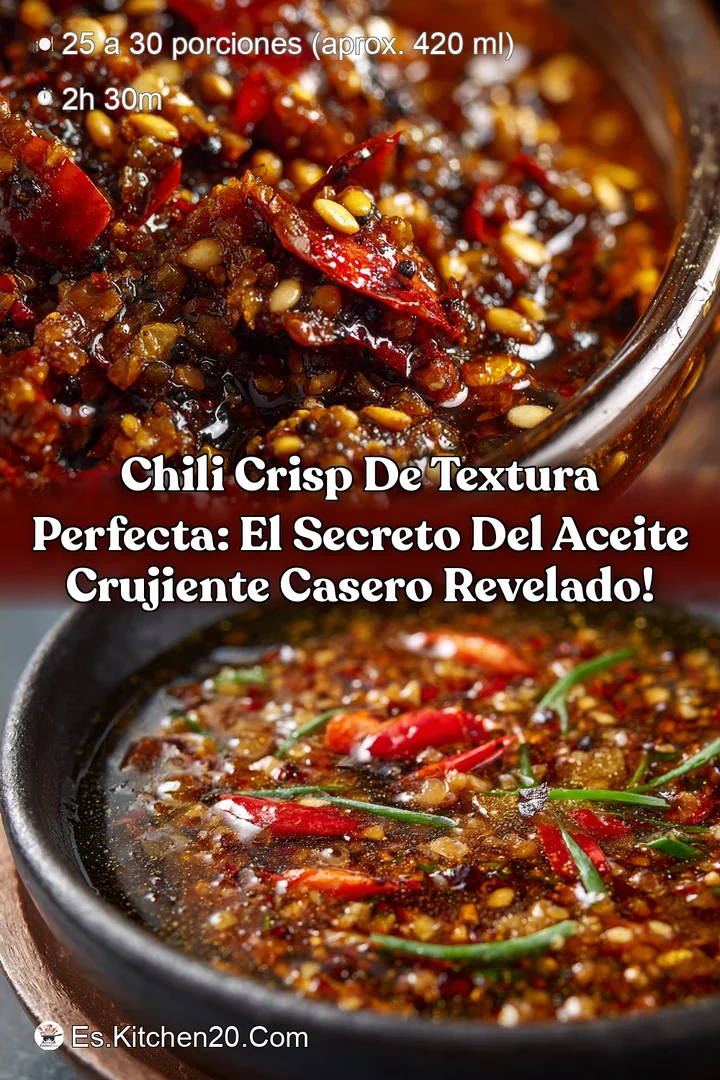 Chili Crisp de Textura Perfecta: El secreto del aceite crujiente casero revelado!