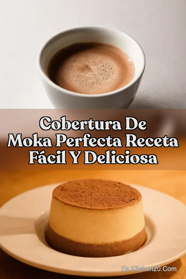 Cobertura de Moka Perfecta Receta F&Aacute;CIL y Deliciosa