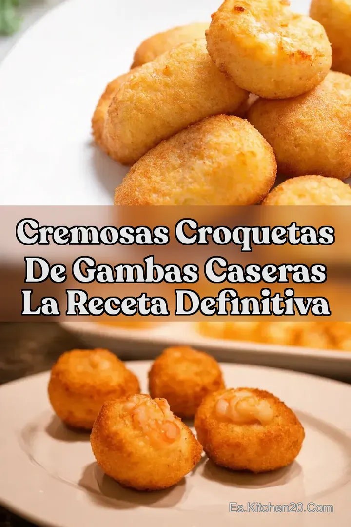 Cremosas Croquetas de Gambas Caseras La Receta Definitiva