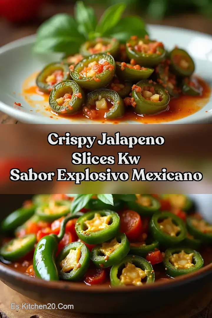 Crispy Jalapeno Slices kw Sabor Explosivo Mexicano
