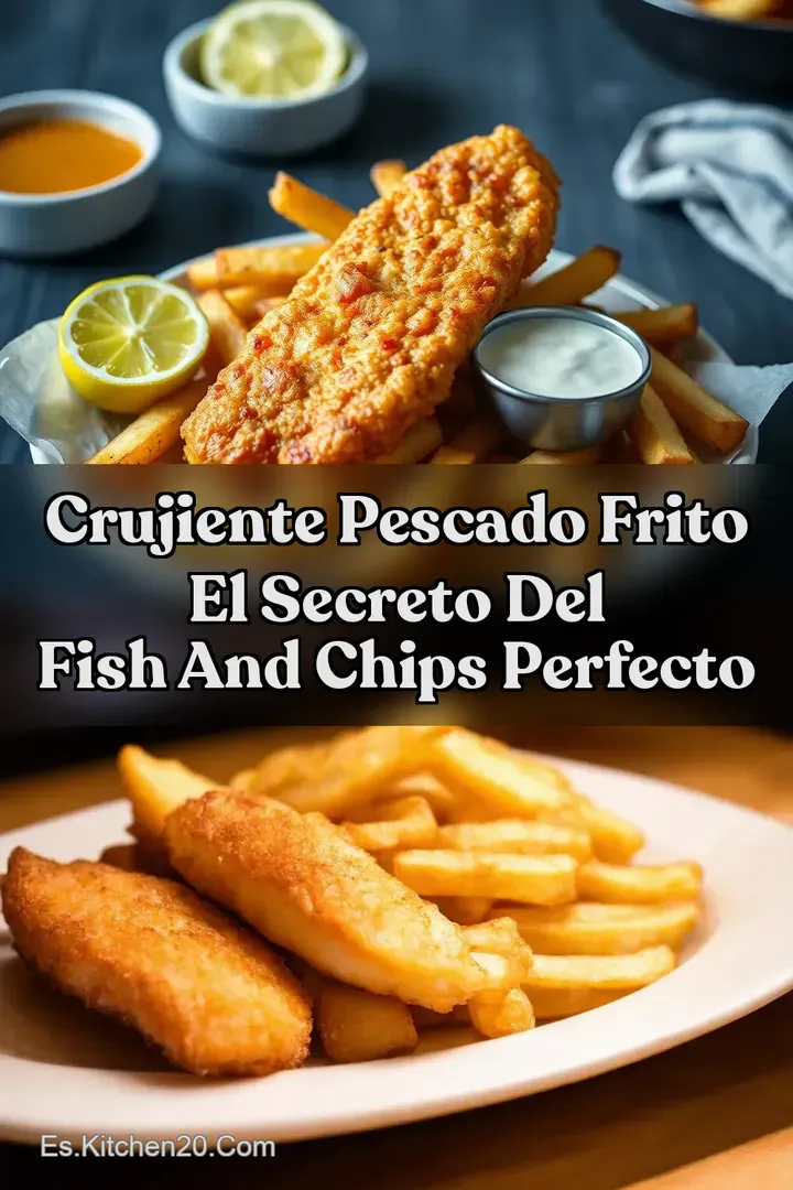 Crujiente Pescado Frito El Secreto del Fish and Chips Perfecto