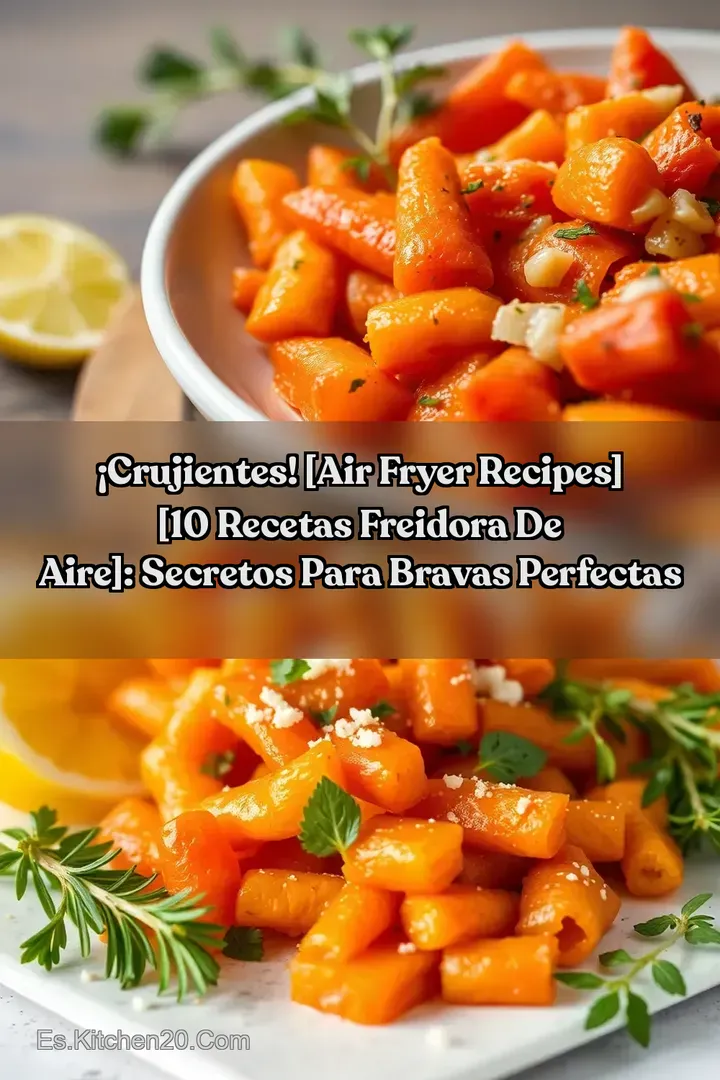 &iexcl;Crujientes! [Air Fryer Recipes] [10 recetas freidora de aire]: Secretos Para Bravas Perfectas