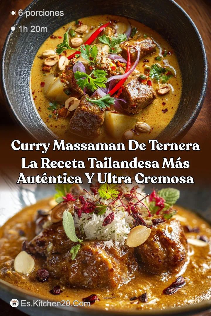 Curry Massaman de Ternera La receta tailandesa m&aacute;s aut&eacute;ntica y ultra cremosa