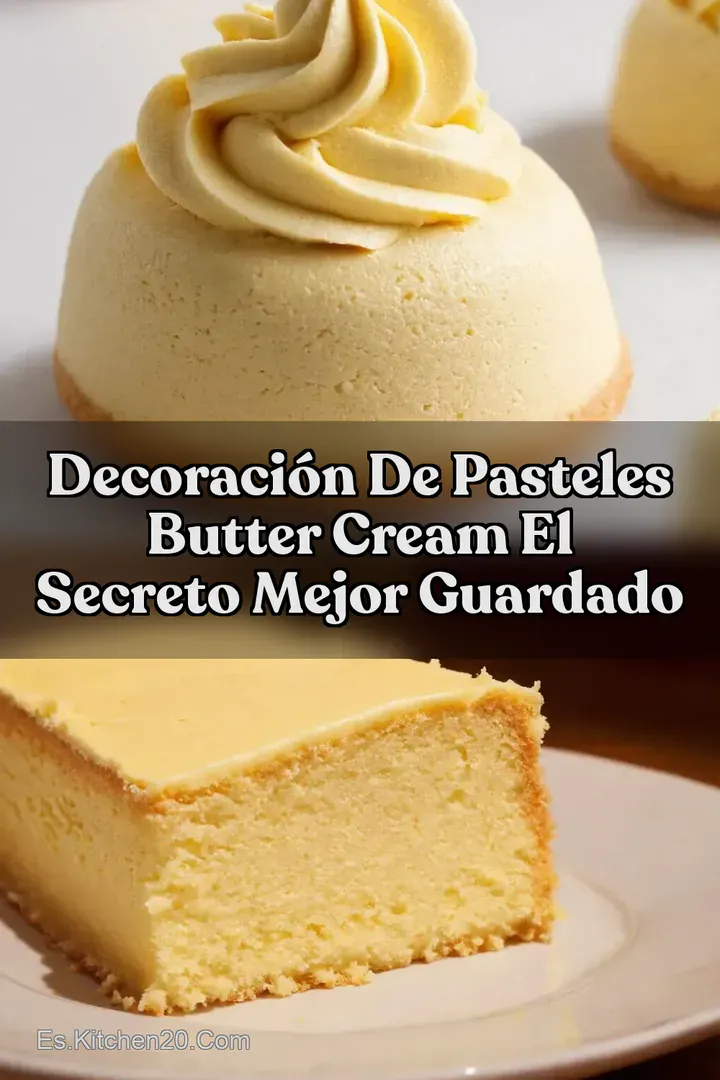 Decoraci&oacute;n de Pasteles butter cream El Secreto Mejor Guardado