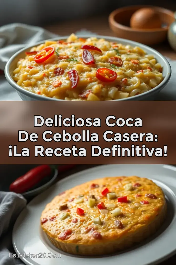 Deliciosa Coca de Cebolla Casera: &iexcl;La Receta Definitiva!