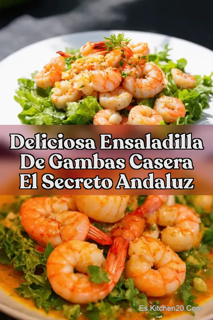 Deliciosa Ensaladilla de gambas casera El Secreto Andaluz