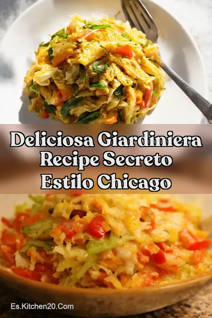Deliciosa Giardiniera Recipe Secreto Estilo Chicago