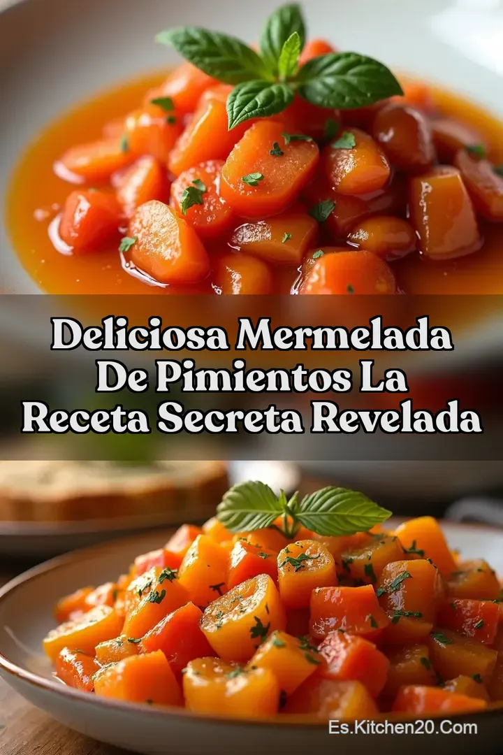 Deliciosa Mermelada de Pimientos La Receta Secreta Revelada