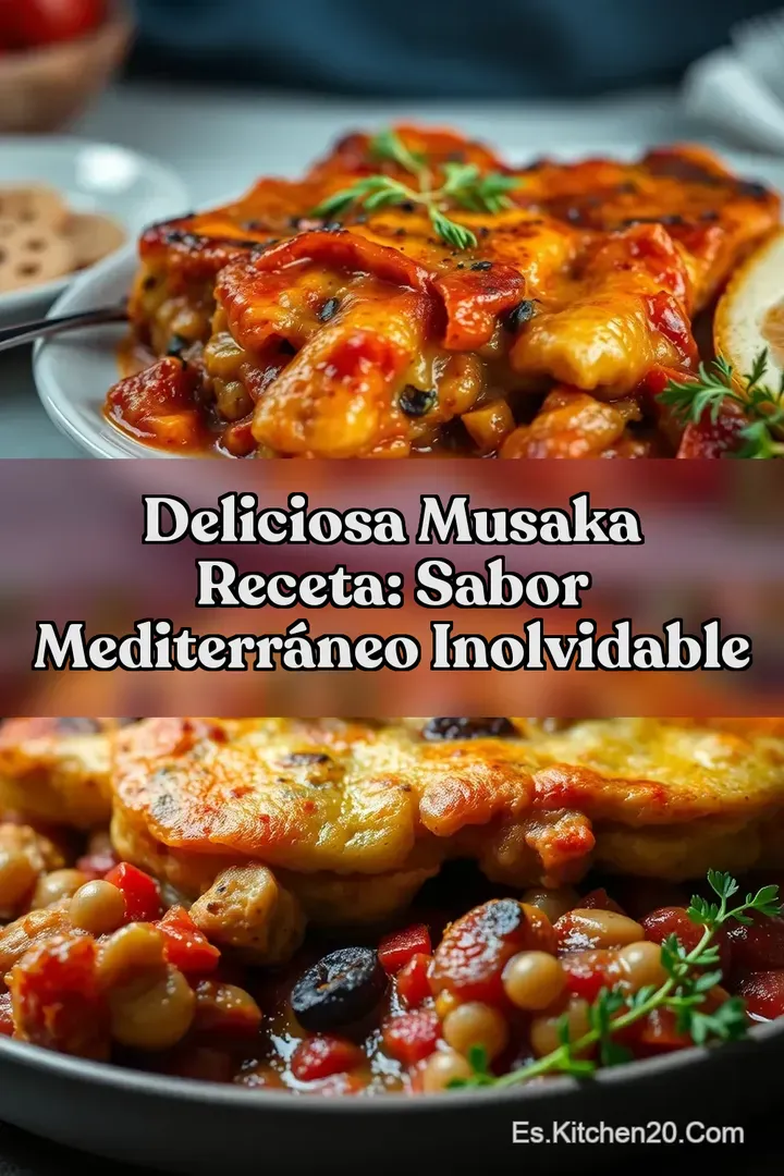 Deliciosa Musaka Receta: Sabor Mediterr&aacute;neo Inolvidable