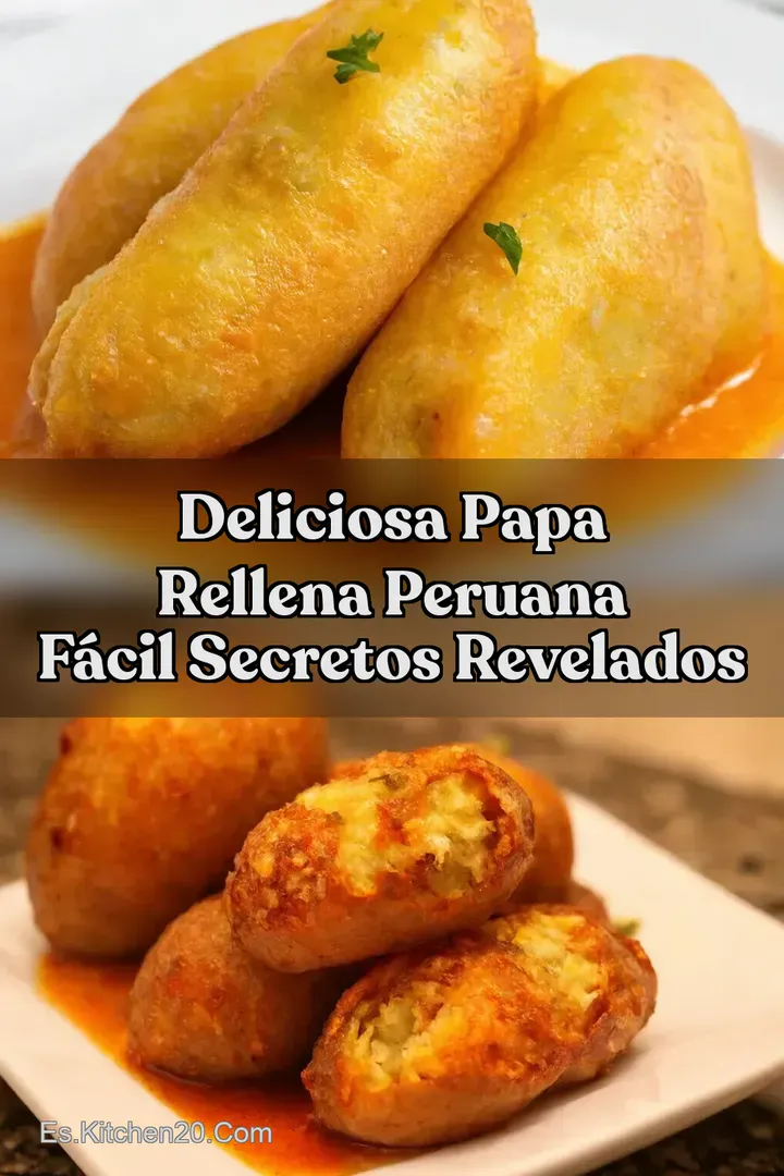 Deliciosa Papa Rellena Peruana F&aacute;cil Secretos Revelados