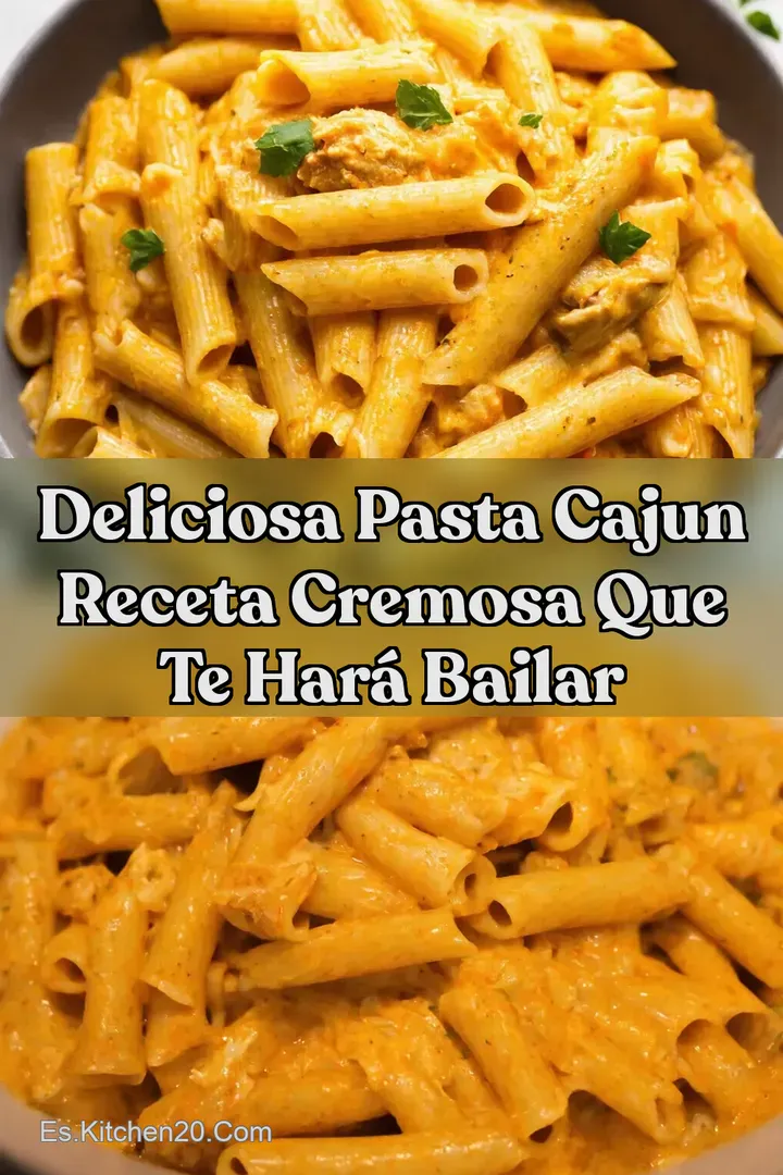 Deliciosa Pasta Cajun Receta Cremosa Que Te Har&aacute; Bailar