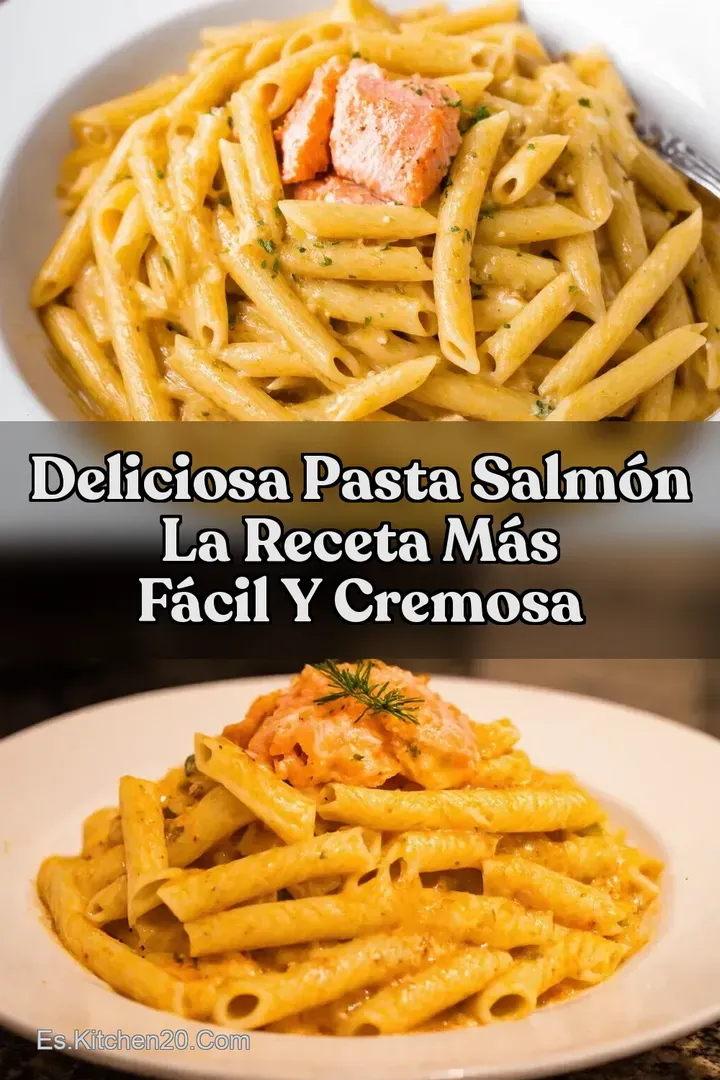 Deliciosa Pasta Salm&oacute;n La Receta M&aacute;s F&aacute;cil y Cremosa