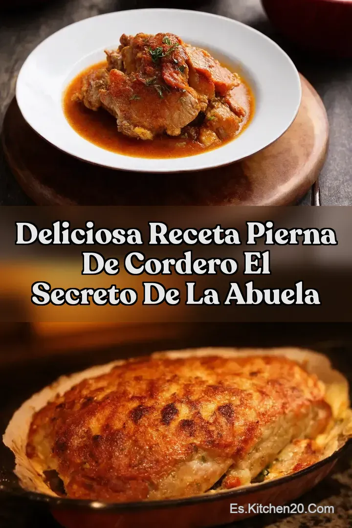 Deliciosa Receta Pierna de Cordero El Secreto de la Abuela
