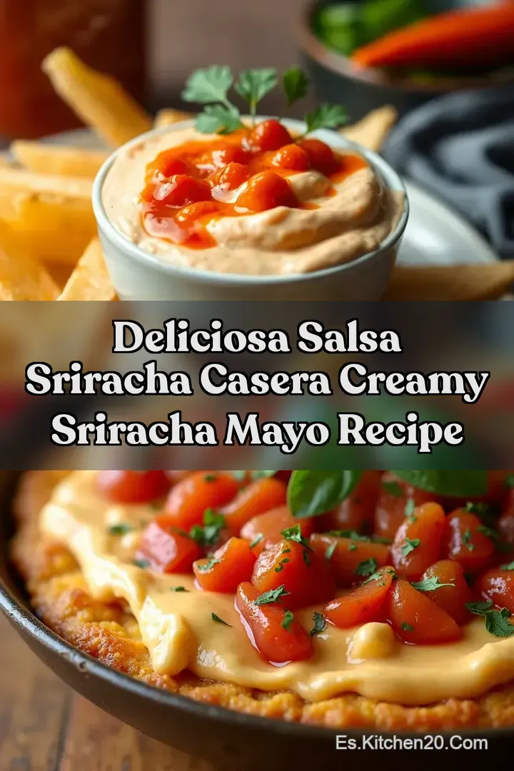 Deliciosa Salsa Sriracha Casera Creamy Sriracha Mayo Recipe