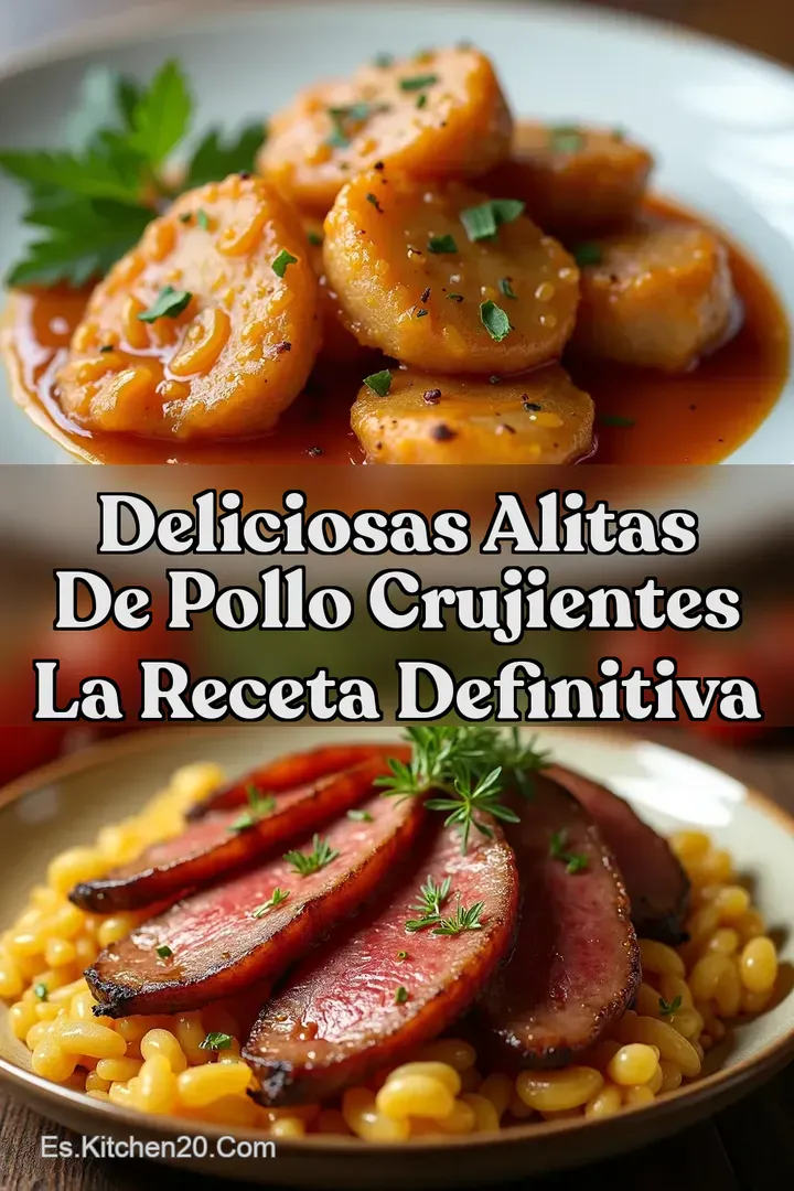 Deliciosas Alitas de Pollo Crujientes La Receta Definitiva