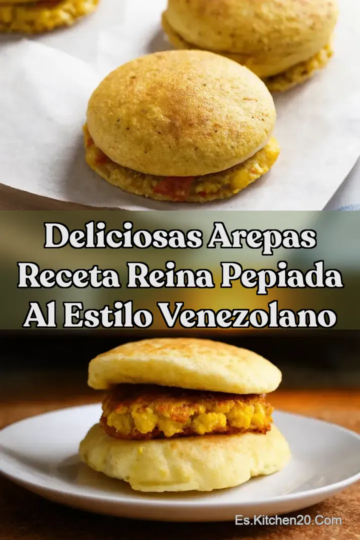 Deliciosas Arepas Receta Reina Pepiada al Estilo Venezolano