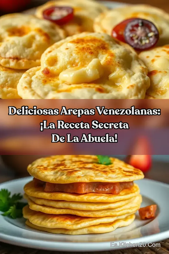 Deliciosas Arepas Venezolanas: &iexcl;La Receta Secreta de la Abuela!