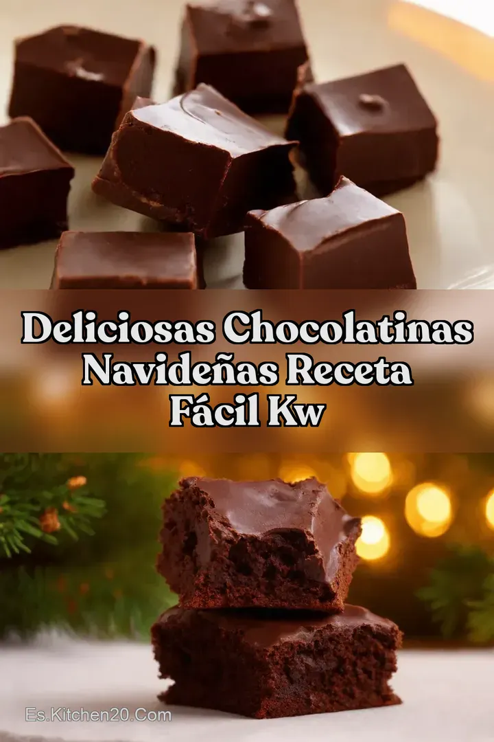 Deliciosas Chocolatinas Navide&ntilde;as Receta F&aacute;cil kw