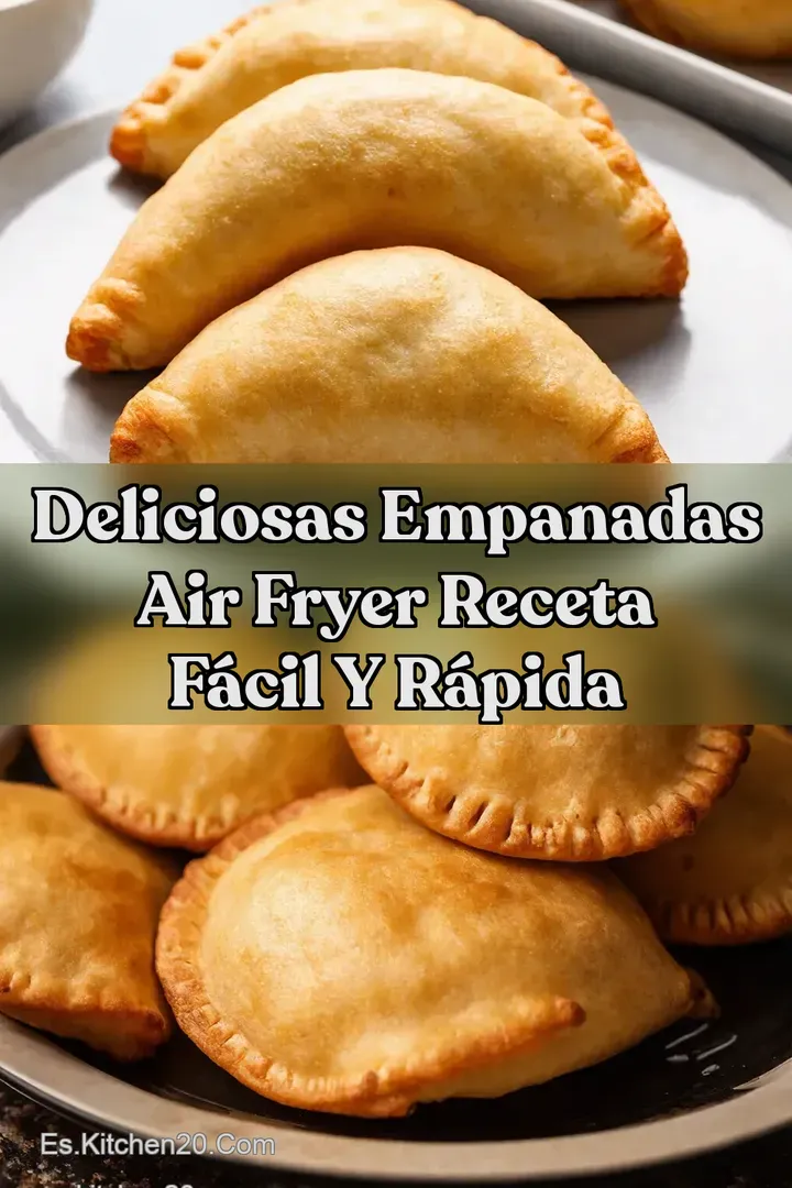 Deliciosas Empanadas Air Fryer Receta F&aacute;cil y R&aacute;pida