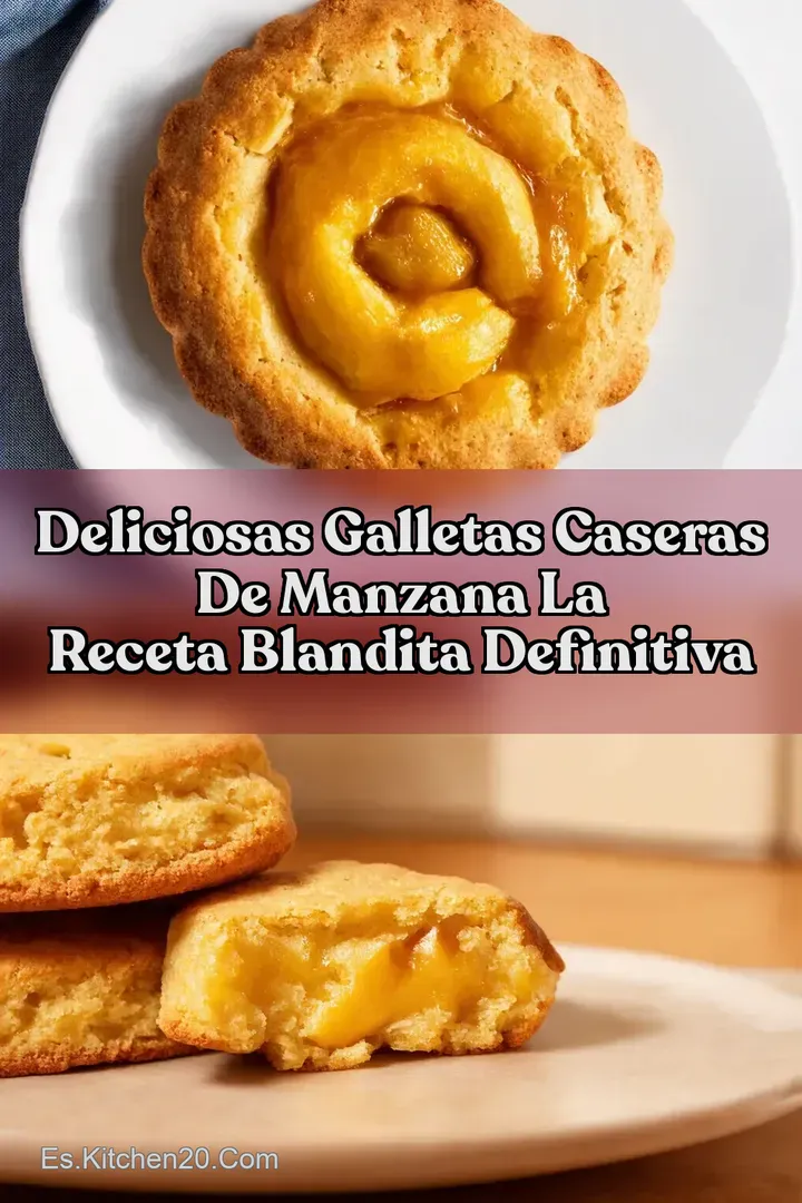 Deliciosas Galletas Caseras de Manzana La Receta Blandita Definitiva