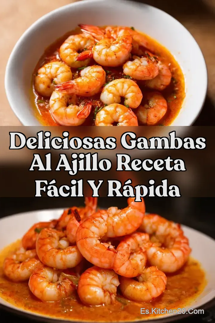 Deliciosas Gambas al Ajillo Receta F&aacute;cil y R&aacute;pida