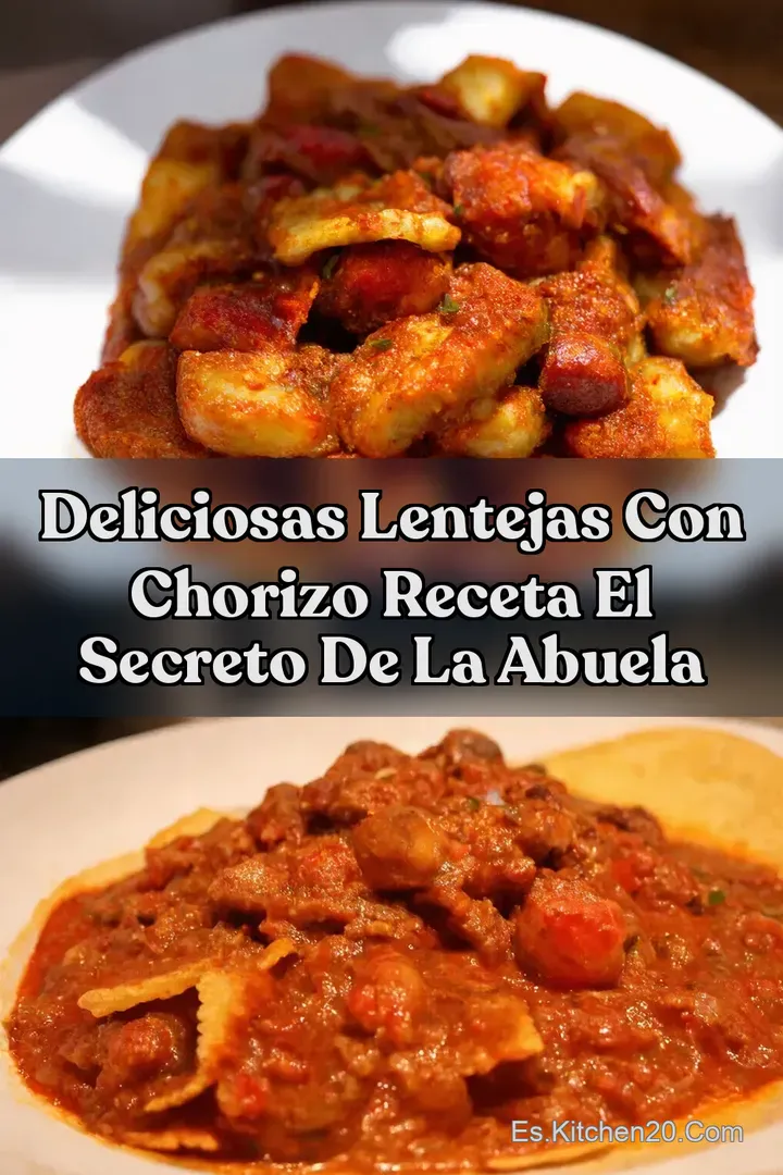 Deliciosas Lentejas con Chorizo Receta El Secreto de la Abuela