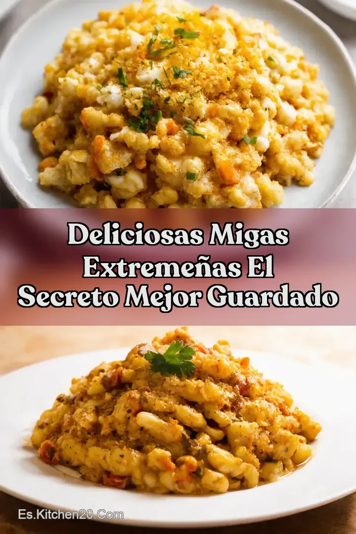Deliciosas Migas Extreme&ntilde;as El Secreto Mejor Guardado