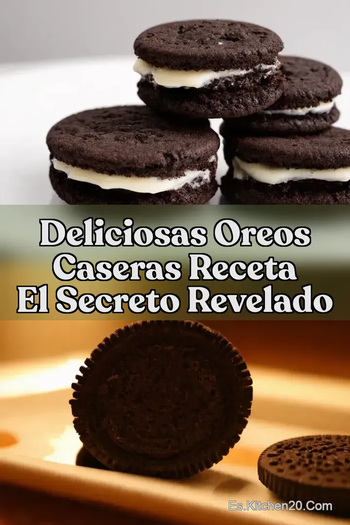 Deliciosas Oreos Caseras Receta El Secreto Revelado