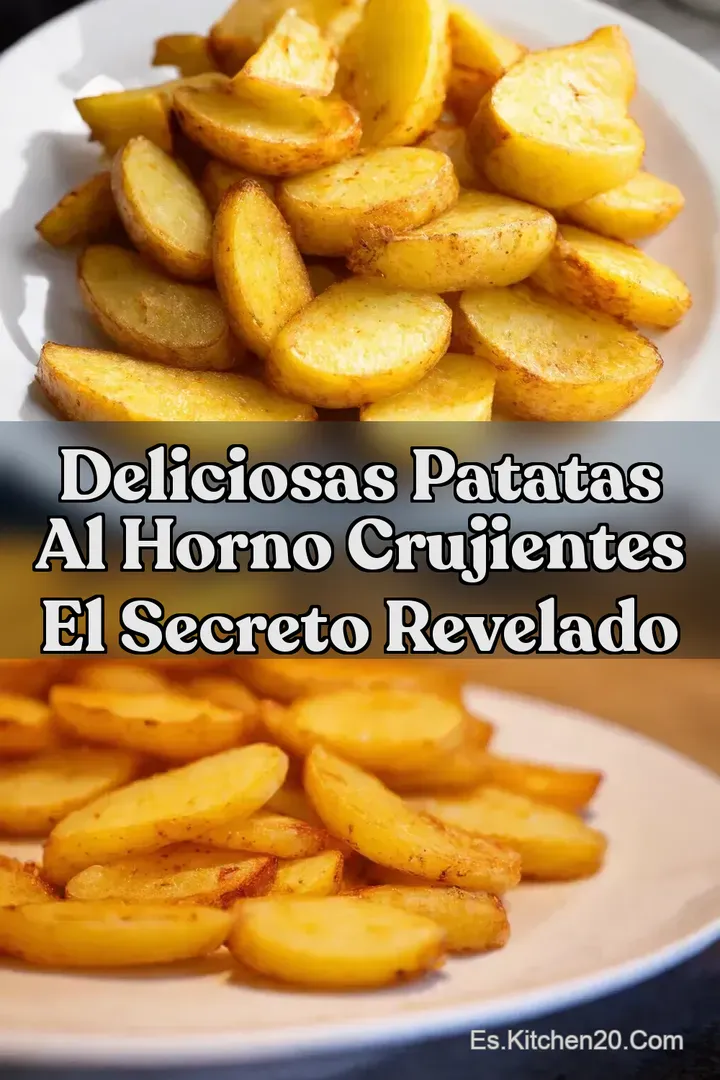 Deliciosas Patatas al Horno Crujientes El Secreto Revelado