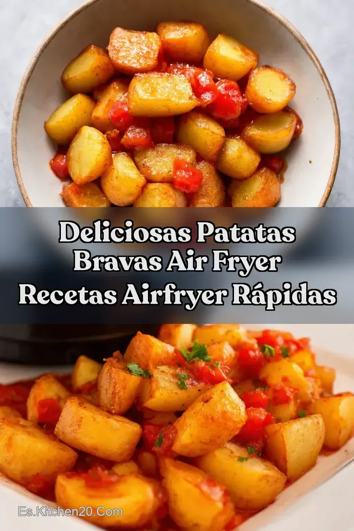 Deliciosas Patatas Bravas Air Fryer Recetas Airfryer R&aacute;pidas
