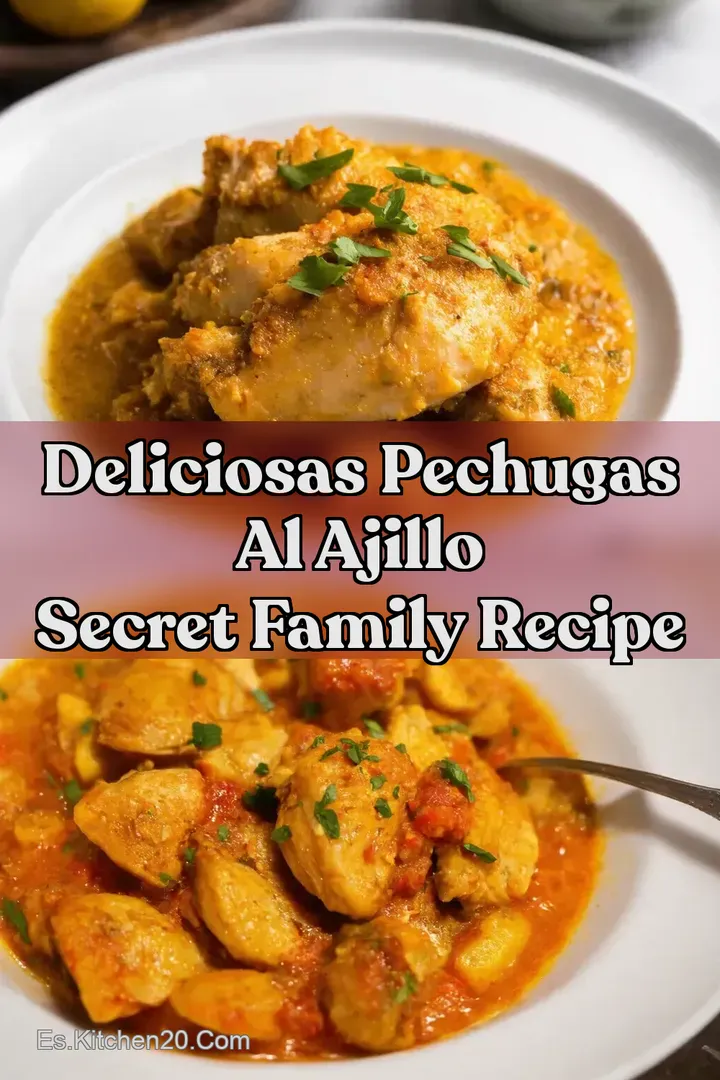 Deliciosas Pechugas al Ajillo Secret Family Recipe