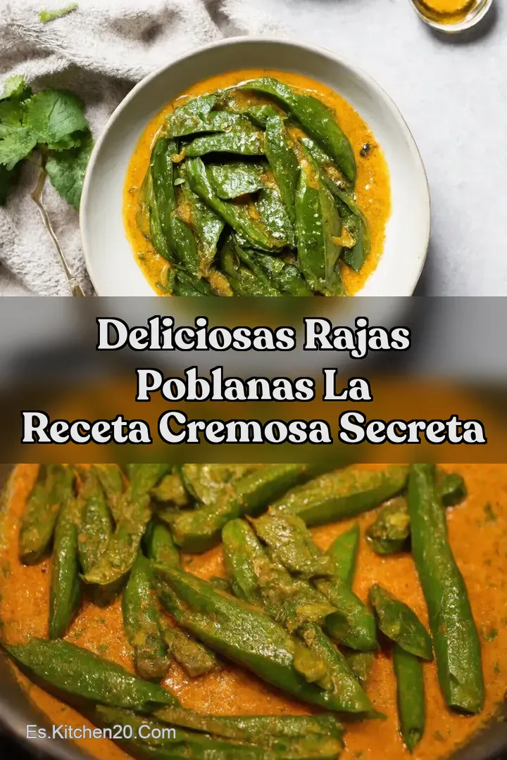 Deliciosas Rajas Poblanas La Receta Cremosa Secreta