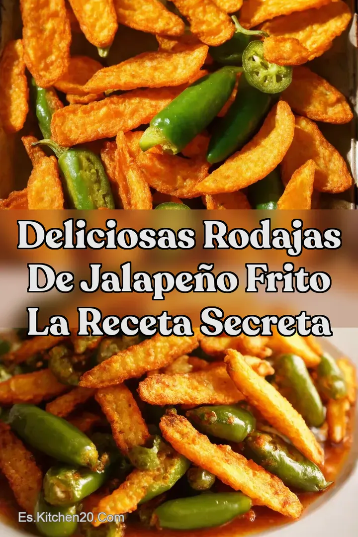 Deliciosas Rodajas de Jalape&ntilde;o Frito La Receta Secreta