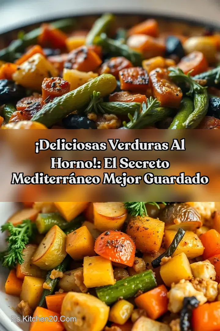 &iexcl;Deliciosas Verduras al Horno!: El Secreto Mediterr&aacute;neo Mejor Guardado