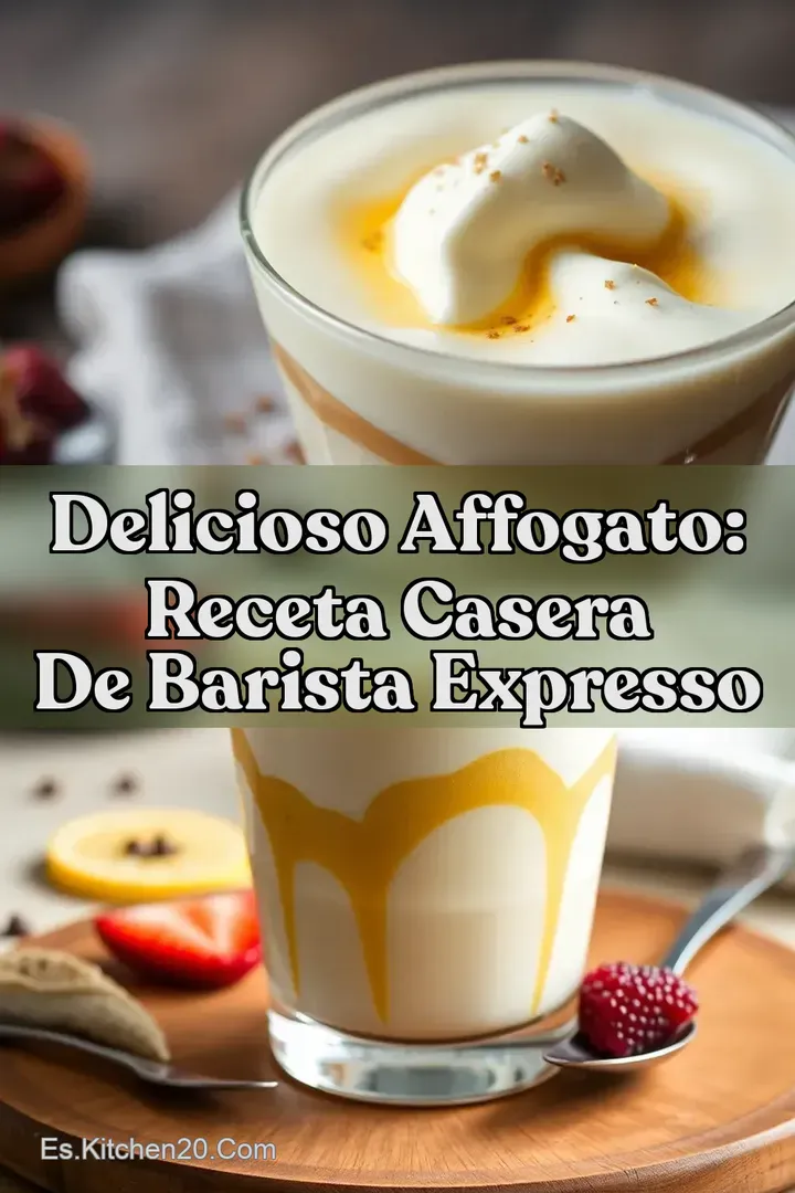 Delicioso Affogato: Receta Casera de Barista Expresso
