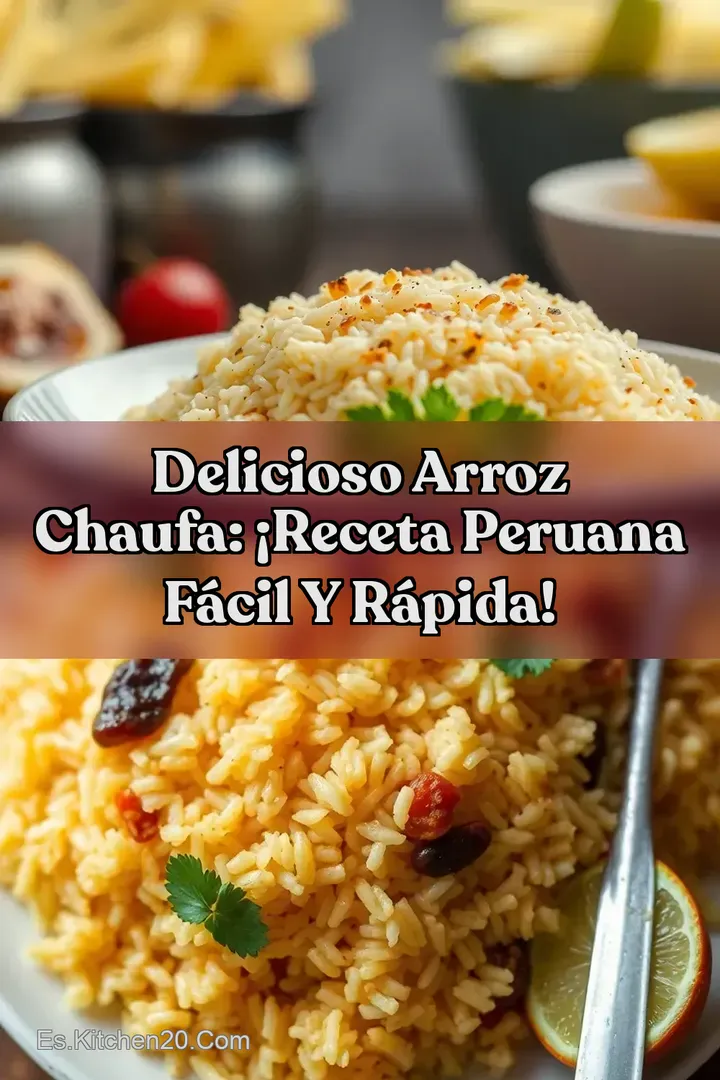 Delicioso Arroz Chaufa: &iexcl;Receta Peruana F&aacute;cil y R&aacute;pida!