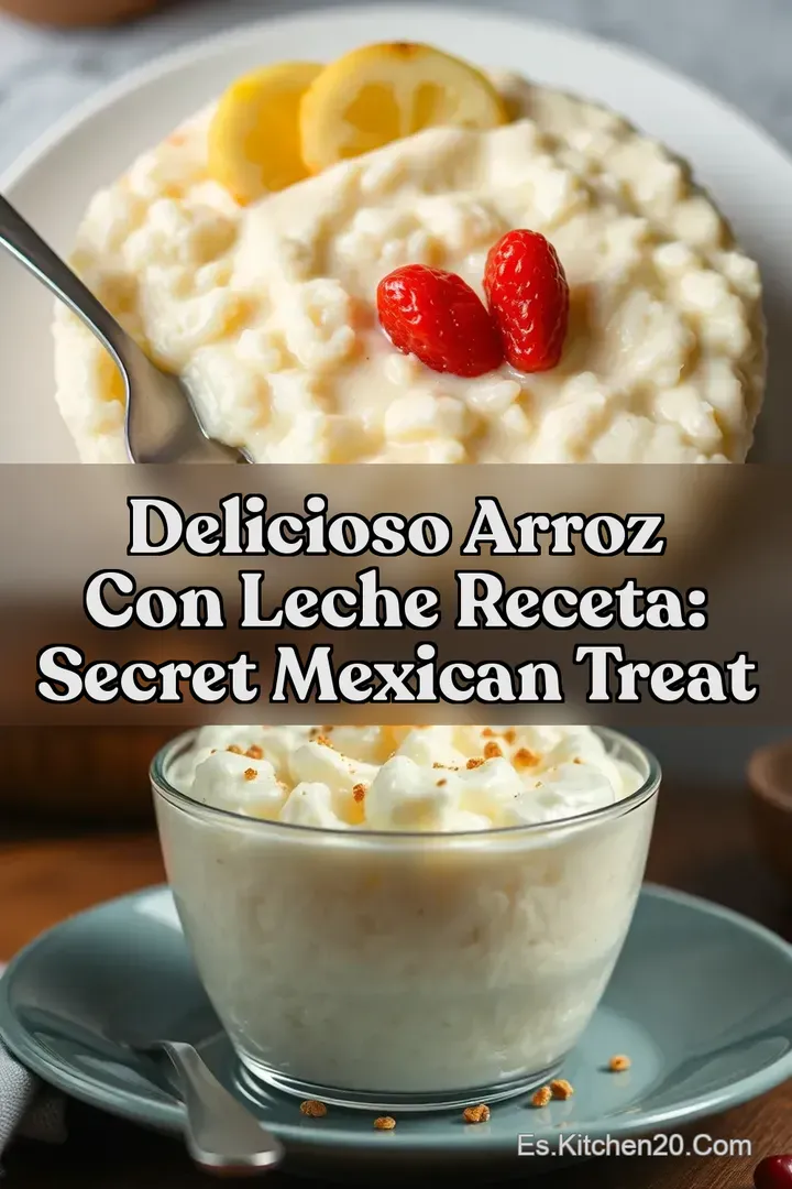 Delicioso Arroz con Leche Receta: Secret Mexican Treat