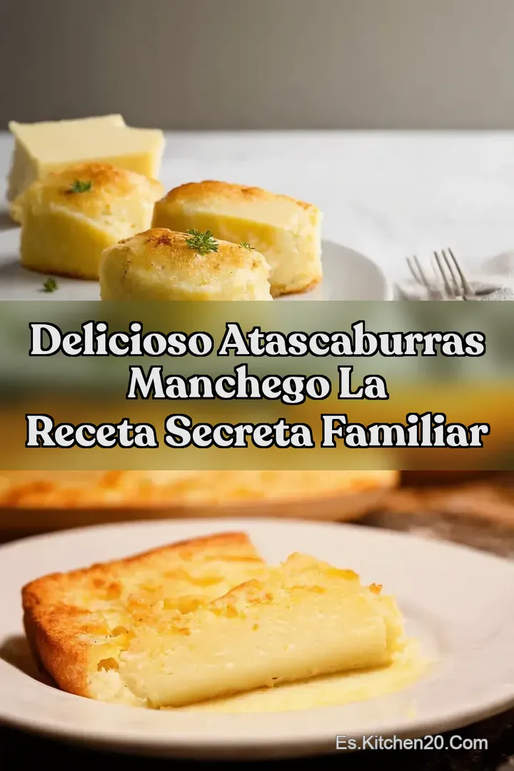 Delicioso Atascaburras Manchego La Receta Secreta Familiar