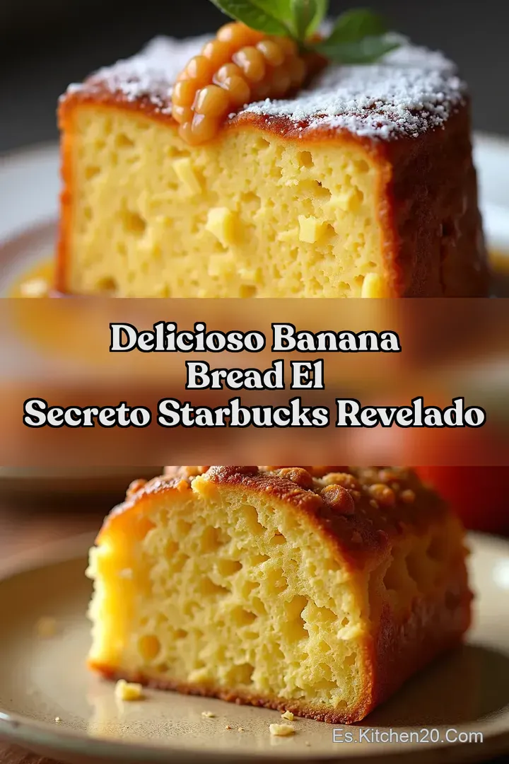 Delicioso Banana Bread El Secreto Starbucks Revelado