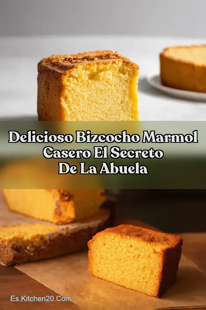 Delicioso bizcocho marmol casero El Secreto de la Abuela