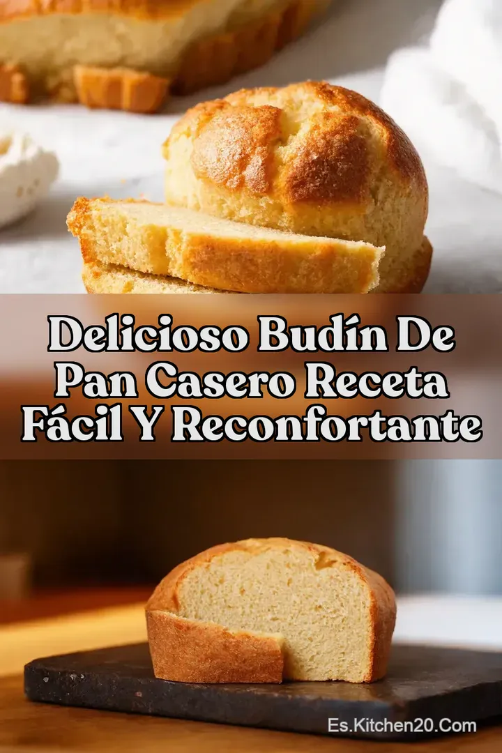 Delicioso Bud&iacute;n de Pan Casero Receta F&aacute;cil y Reconfortante