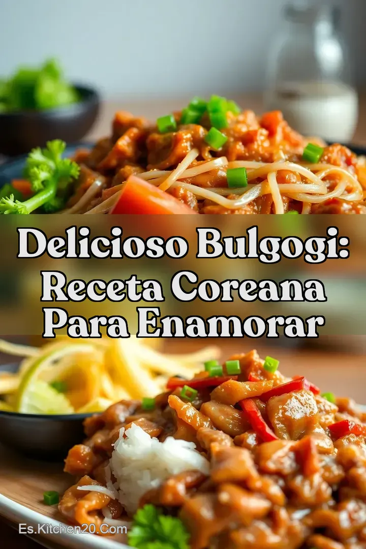 Delicioso Bulgogi: Receta Coreana para Enamorar