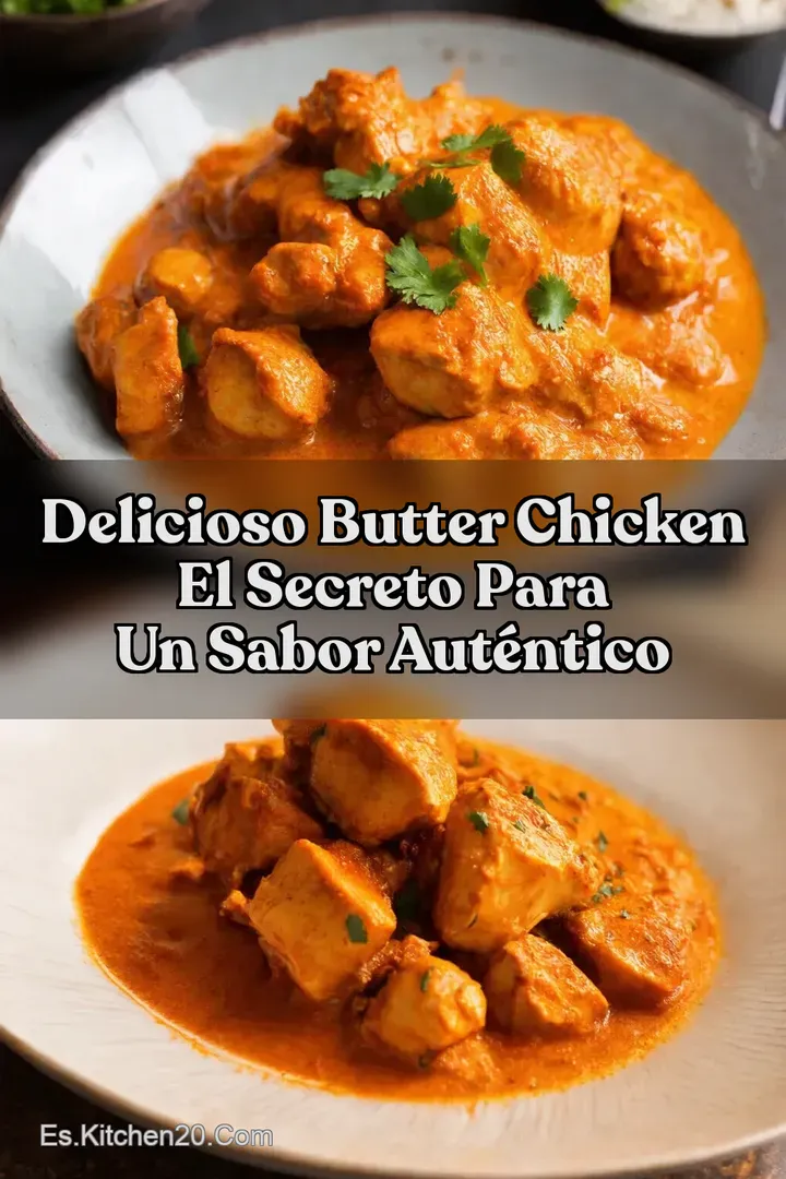 Delicioso Butter Chicken El Secreto para un Sabor Aut&eacute;ntico