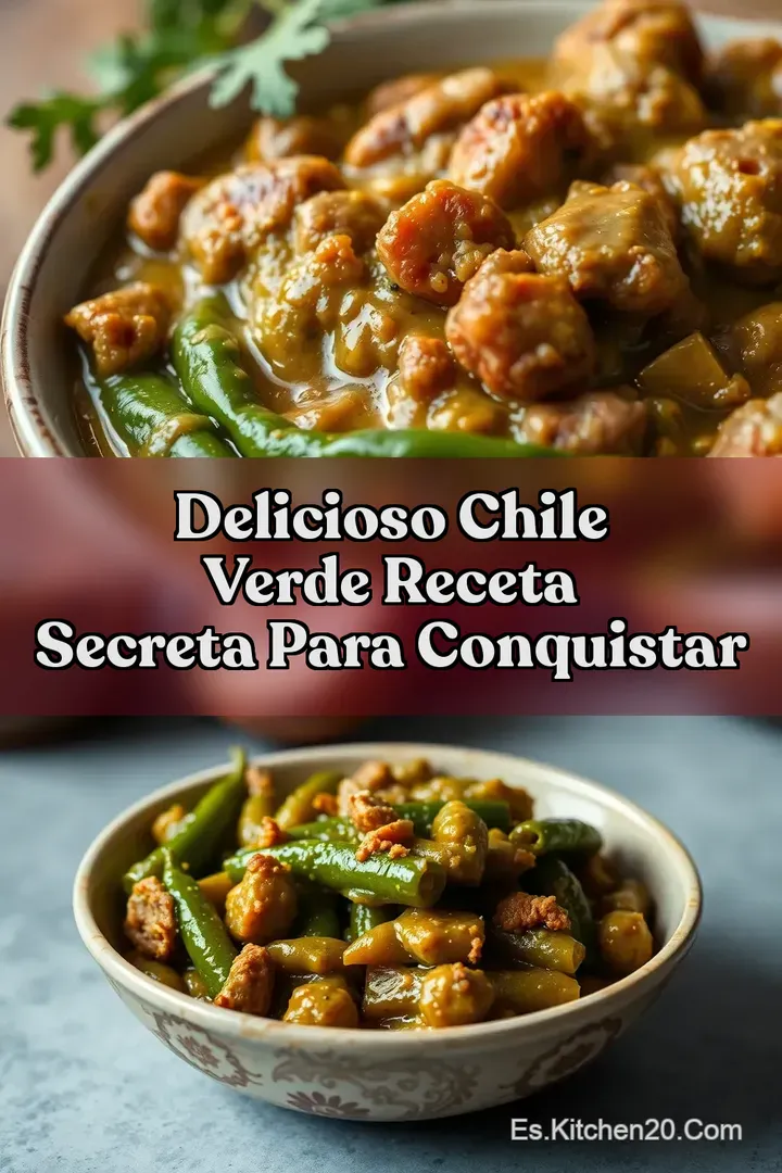 Delicioso Chile Verde Receta Secreta para Conquistar