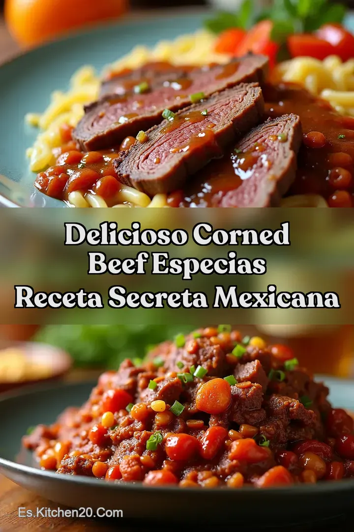 Delicioso Corned Beef Especias Receta Secreta Mexicana