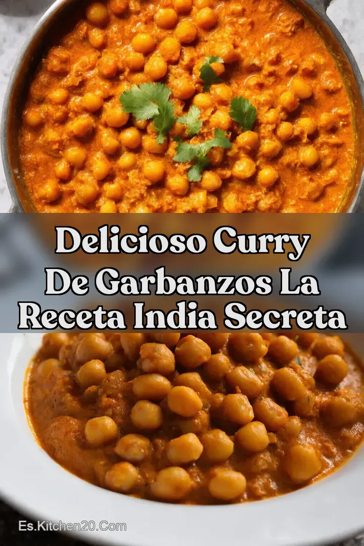 Delicioso Curry de Garbanzos La Receta India Secreta