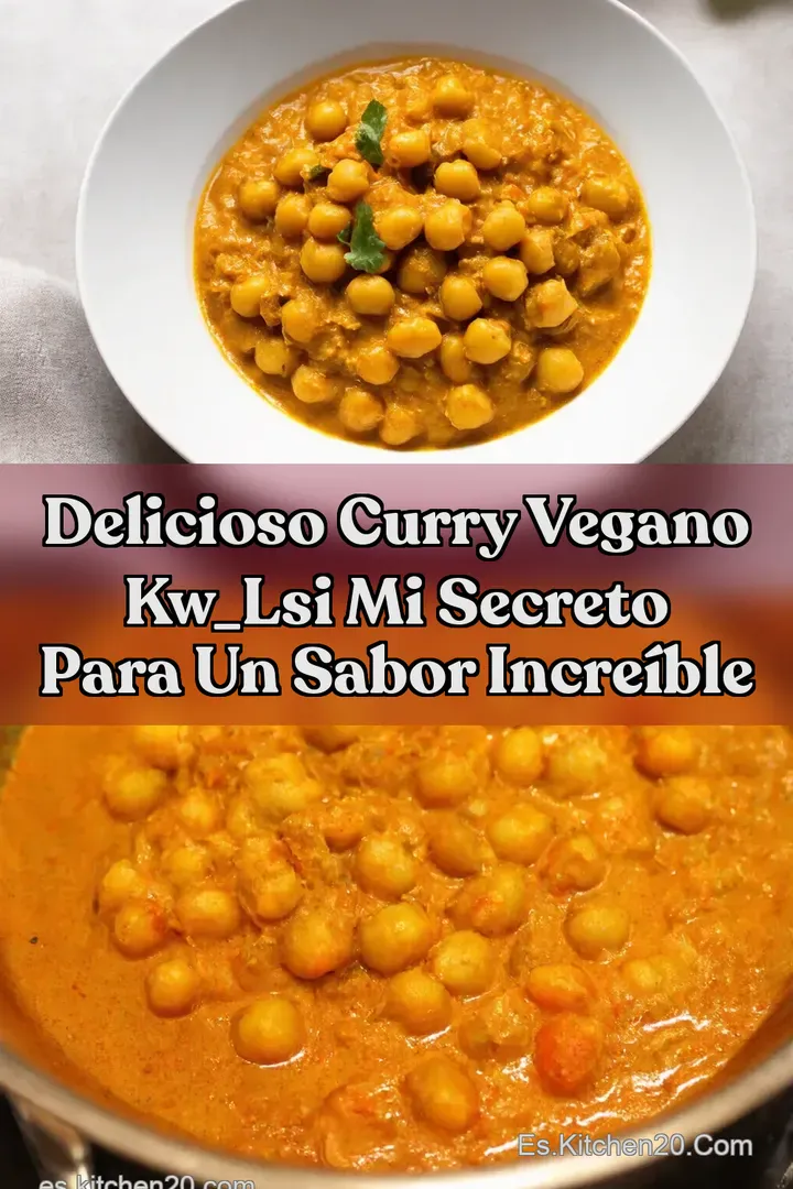 Delicioso Curry Vegano kw_lsi Mi Secreto para un Sabor Incre&iacute;ble