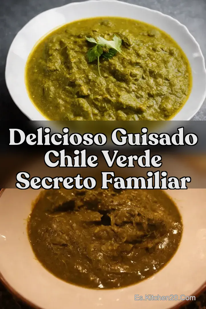 Delicioso Guisado Chile Verde Secreto Familiar