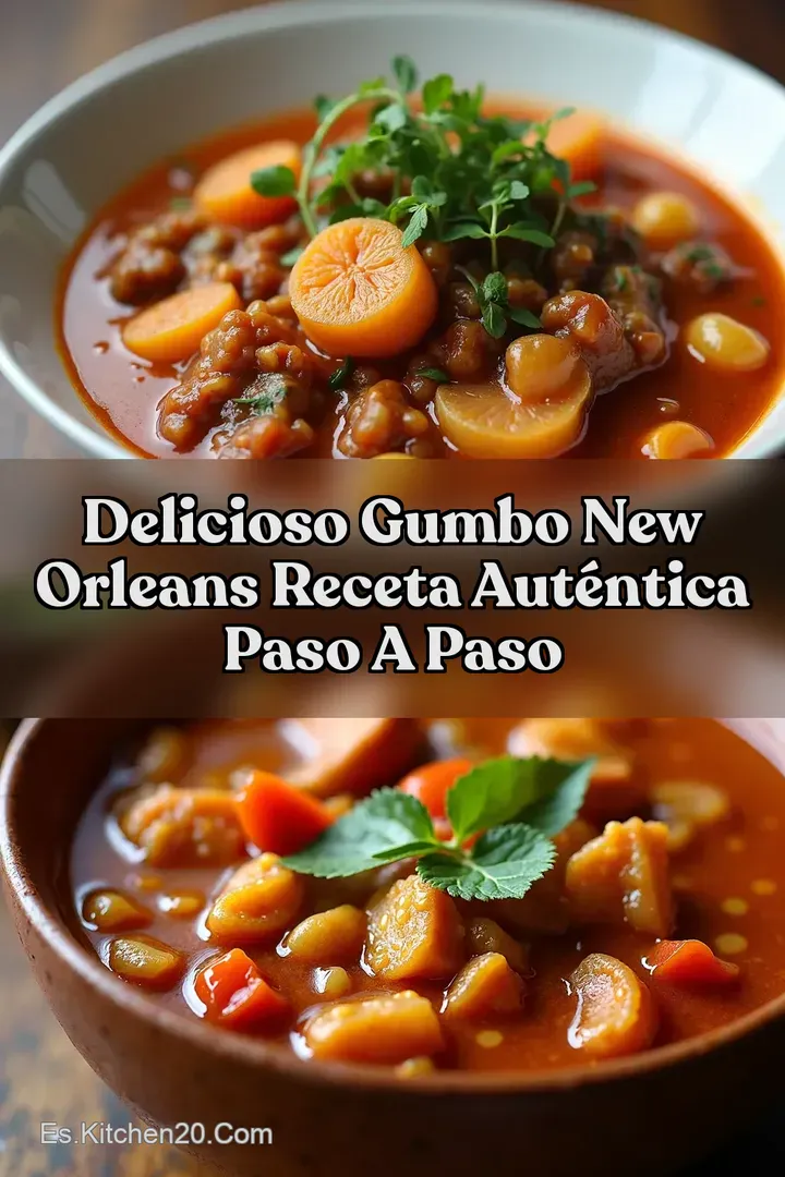 Delicioso Gumbo New Orleans Receta Aut&eacute;ntica Paso a Paso